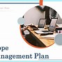 Image result for PowerPoint That Shows a Scope Management Plan