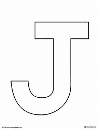 Image result for Capital J Outline