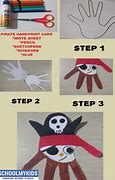 Image result for Pirate Handprint Craft