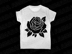 Image result for Silhouette Rose Flower SVG