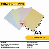 Image result for Kertas Concorde A4