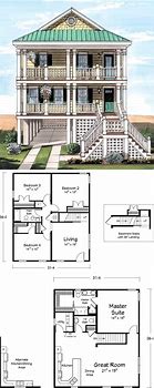 Image result for 2 Bedroom Beach House Plans