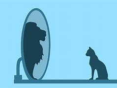 Image result for Cat Lion Reflection