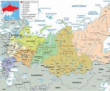 Image result for Russian Political Map