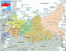 Image result for Russia Area Map