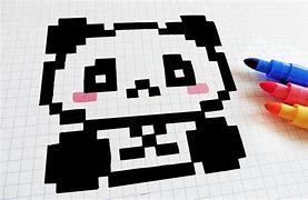 Image result for Baby Panda Pixel Art