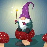 Image result for Gnome Mushroom Art