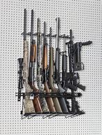 Image result for Peg Board Gun Rack