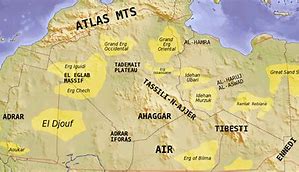 Image result for Sahara Desert North Africa Map