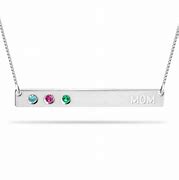 Image result for Mother's Birthstone Necklace