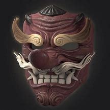 Image result for Cyberpunk Tengu Mask