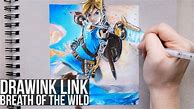 Image result for Anime Link Drawings Breath of the Wild