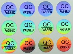 Image result for Qc Pass Sticker Meaning