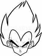 Image result for Easy Drawing of Vegeta