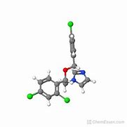 Image result for Econazole Structure