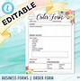 Image result for Free Printable Cake Order Form Template