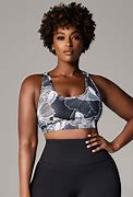 Image result for Short Hair Sports Bra