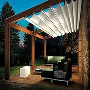 Image result for Pergola with Canopy Plans