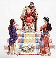 Image result for King Solomon and the Baby