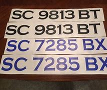 Image result for Glitter Vinyl Boat Registration Numbers