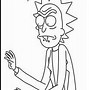 Image result for Rick and Morty Characters Line Art