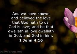 Image result for 1 John 4 8 KJV