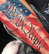 Image result for 2 Flag Tattoo