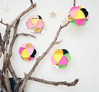 Image result for Paper Ball Ornaments