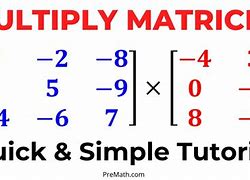 Image result for 3X2 Matrices