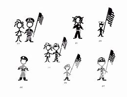 Image result for Military Police Stick Figure