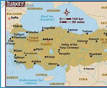 Image result for Turkey Tourist Map