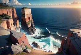 Image result for Cliff Painting Black