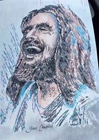 Image result for The Laughing Jesus Painting