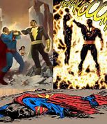 Image result for Superman vs Black Adam by VJ