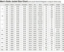 Image result for 42R Size Chart