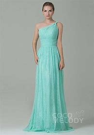 Image result for Brides Maid Dress That Covers Shoulders