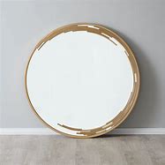 Image result for Black and Gold Round Mirror