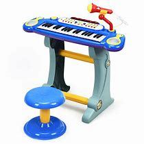 Image result for Blue Toy Piano Keyboard