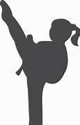 Image result for Taekwondo Silhouette