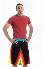 Image result for Rainbow Kilt