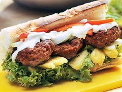 Image result for Kofta Sandwich