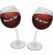 Image result for Tipsy Wine Glasses