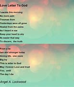 Image result for Love Letter From God