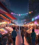 Image result for Night Market Art