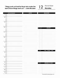 Image result for Daily Calendar Planner