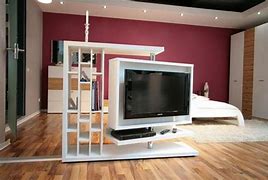 Image result for Modern Room Divider with TV