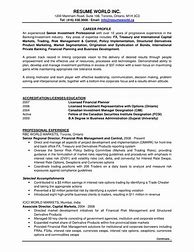 Image result for Investment Banking Profile Resume