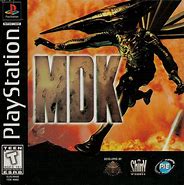 Image result for MDK PS1 Cover