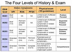 Image result for E/M Coding Cheat Sheet