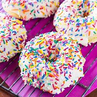 Image result for Sprinkled Donuts